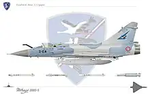 Mirage 2000-5F escadron Cigognes