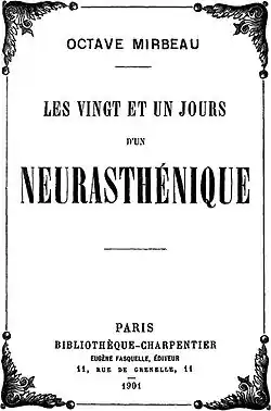 Image illustrative de l’article Les 21 Jours d'un neurasthénique