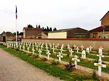 Cimetière militaire français.