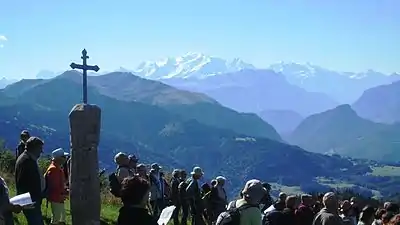 Pèlerinage à Miribel.