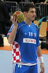 Džomba avec la Croatie en 2007