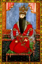 Mirza Gadim Iravani – portrait de Fatali Shah Qadjar