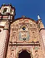 Façade de la Mission San Miguel Conca.