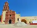 L'église de la Mission Santa María del Agua de Landa.