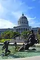 Fountain of the Centaurs, 1926, Capitole de l'État du Missouri, Jefferson City (Missouri)