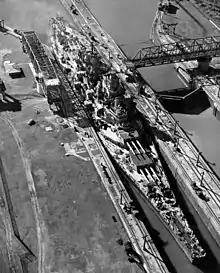 USS Missouri en 1945