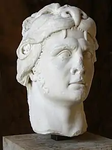 Portrait du roi du Pont Mithridate VI sous les traits d'Héraclès.