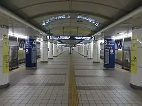 Quai de la ligne Hanzōmon à Mitsukoshimae