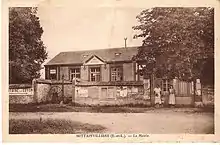 La mairie de Mittainvilliers dans les années 1940.