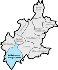 Localisation de Mittelbach-Hengstbach