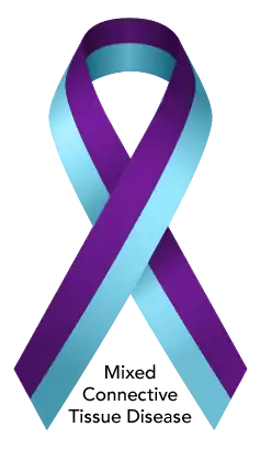 Description de l'image Mixed Connective Tissue Disease (MCTD) Awareness Ribbon.png.