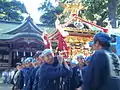 Mikoshi au sanctuaire Kasai