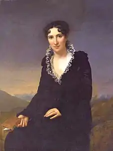 Portrait de Madame Desmarets (1807), localisation inconnue.