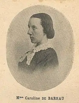 Caroline de Barrau de Muratel, née Coulomb (1828-1888)