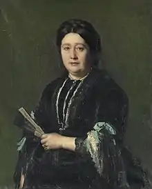 Portrait de Mme Jules Gallay, née Laure Goüin (1826-1892), par Jean-Jacques Henner (Musée Henner)