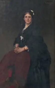Marguerite de Gravier (1833-1921), épouse de Maurice de Blic