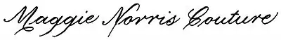 signature de Maggie Norris