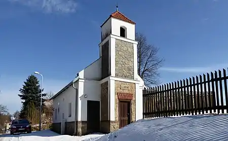 Poste d'incendie à Možděnice.