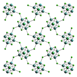 Image illustrative de l’article Chlorure de molybdène(II)