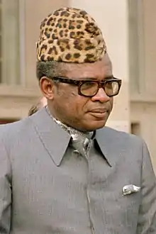 Mobutu Sese Seko,  Zaïre