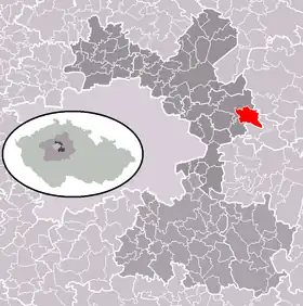 Localisation de Mochov