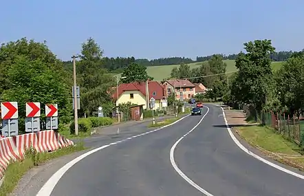 Mochtín : route 22.