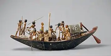 Modèle de bateau de sport, tombeau de Méketrê, MMA 20.3.6.