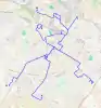 Etat du réseau en 2013 (21 km)