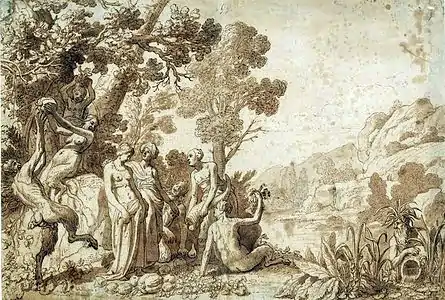 Bacchus et Ariane sur l'ile de Naxos (1624-1626)Musée national de Varsovie