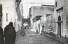 Rue du mellah (vers 1920)