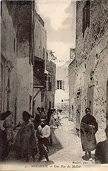Rue du mellah (vers 1910)