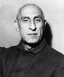 Mohammad Mossadegh dans les années 1950