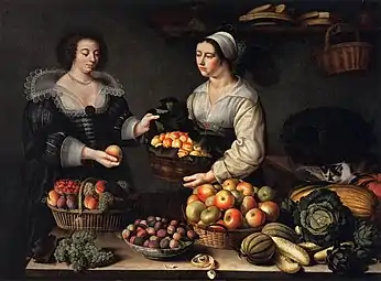 La Marchande de fruits et légumes (1630)Musée du Louvre, Paris