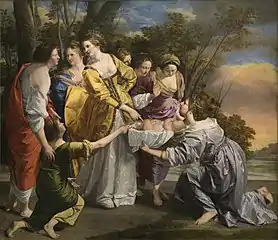 Moïse sauvé des eaux, 1633Orazio GentileschiMusée du Prado, Madrid