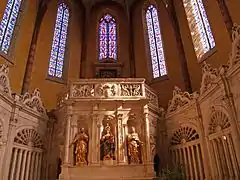 Clôture du chœur.