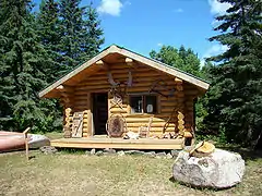 Cabane en rondins