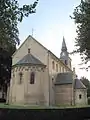 2008 : l'abbatiale Saint-Nicolas de l'abbaye de Postel.