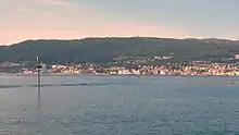 Vue de Molde depuis l'archipel de Molde