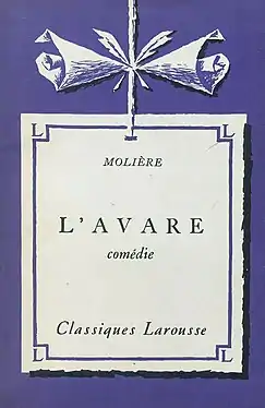 La couverture de l'édition des Classiques Larousse.