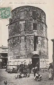 Le moulin de la Tour au début du XXe siècle.