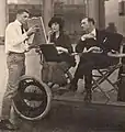 Mabel Normand avec le réalisateur F. Richard Jones