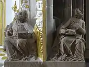 Hauts-reliefs représentants les Évangélistes (XVIIe siècle)