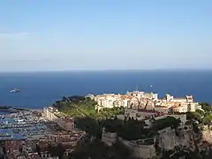 Vue panoramique de Monaco.