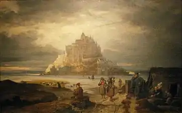 Le Mont-Saint-Michel, musée d'Art et d'Histoire de Lisieux.