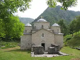 Le monastère de Davidovica (XIIIe siècle, Serbie).