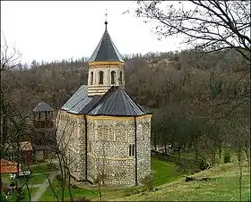 Le monastère de Mala Remeta dans le massif de la Fruška gora