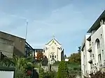 La chapelle vue depuis le sanctuaire de Notre-Dame de Lourdes