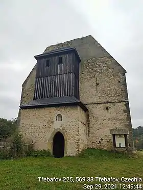 Église du monastère à Třebařov.