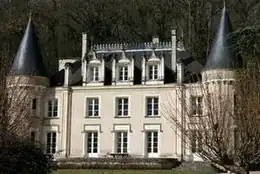 Château de Moncé édifié sur l'emplacement de l'abbaye