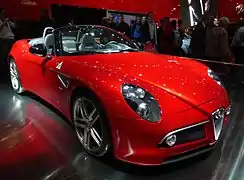 Alfa Romeo 8C Competizione Spider